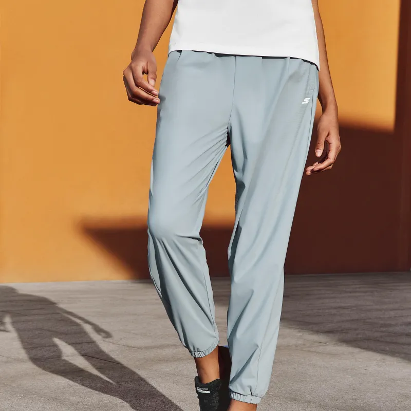 Skechers Casual Pants Women's Mist Gray Blue/01N9-2