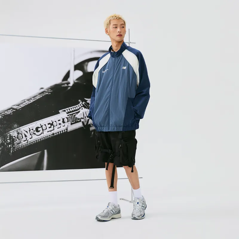 New Balance Jacket Unisex Marine Blue-2