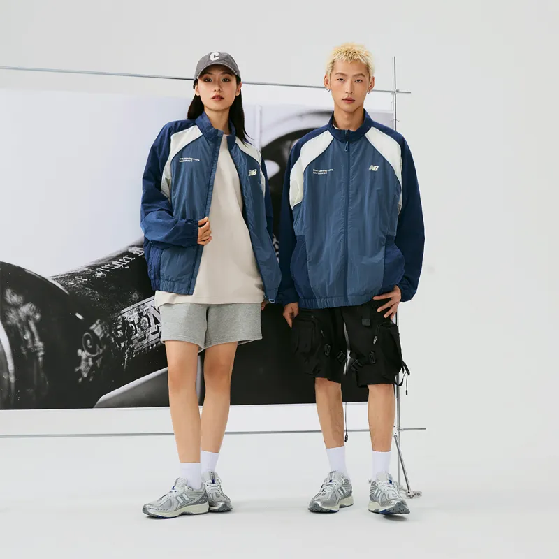 New Balance Jacket Unisex Marine Blue-5