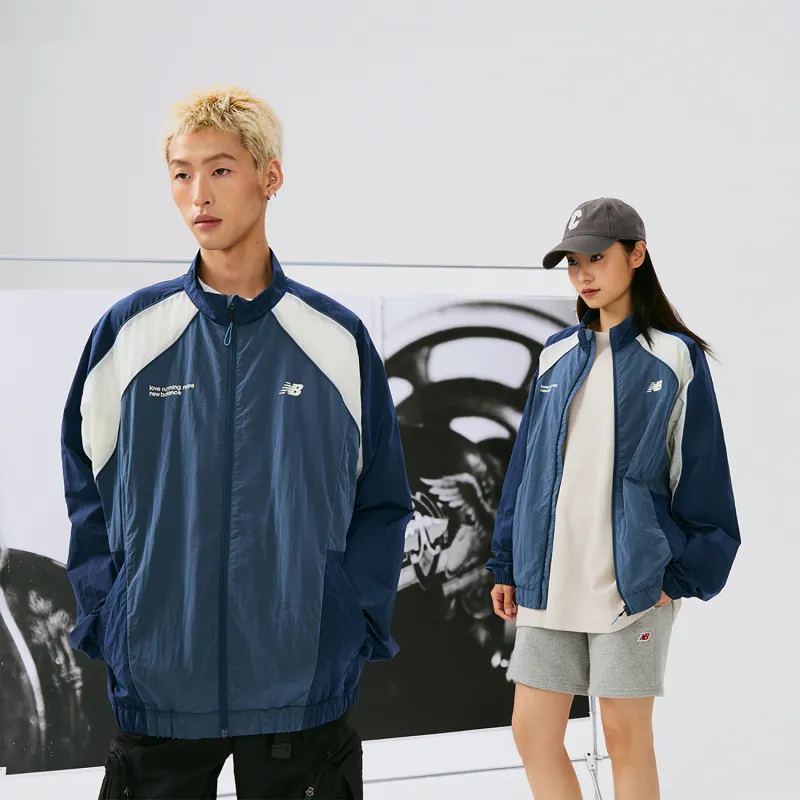 New Balance Jacket Unisex Marine Blue-4
