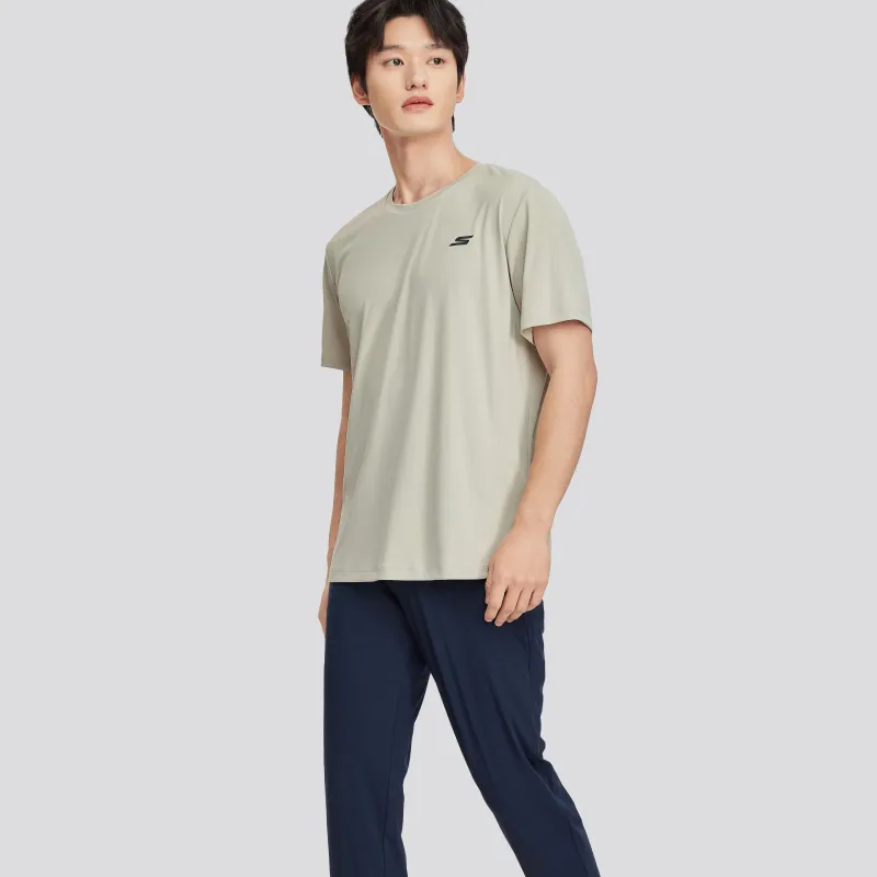 Skechers Knitted Sweatpants Men's Navy Blue-1
