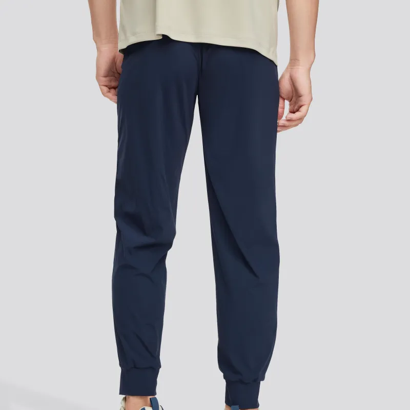 Skechers Knitted Sweatpants Men's Navy Blue-2
