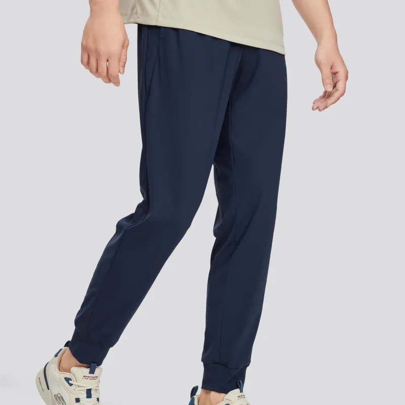 Skechers Knitted Sweatpants Men's Navy Blue-4