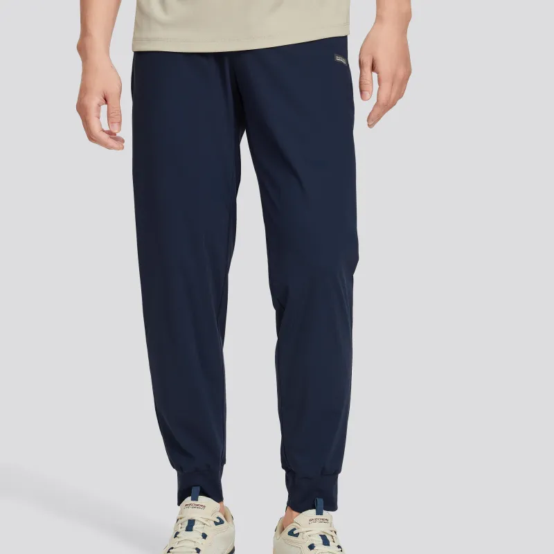 Skechers Knitted Sweatpants Men's Navy Blue-3