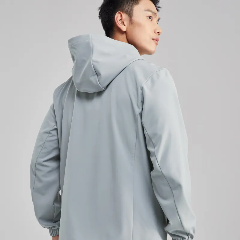 Skechers Waterproof, Thermal, Water Repellent Windbreaker Jacket Men's Cold Gray-2
