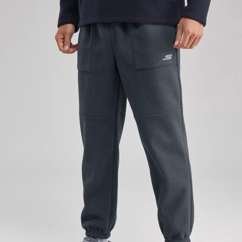 Skechers Knitted Sweatpants Men Shadow Gray/0167-2