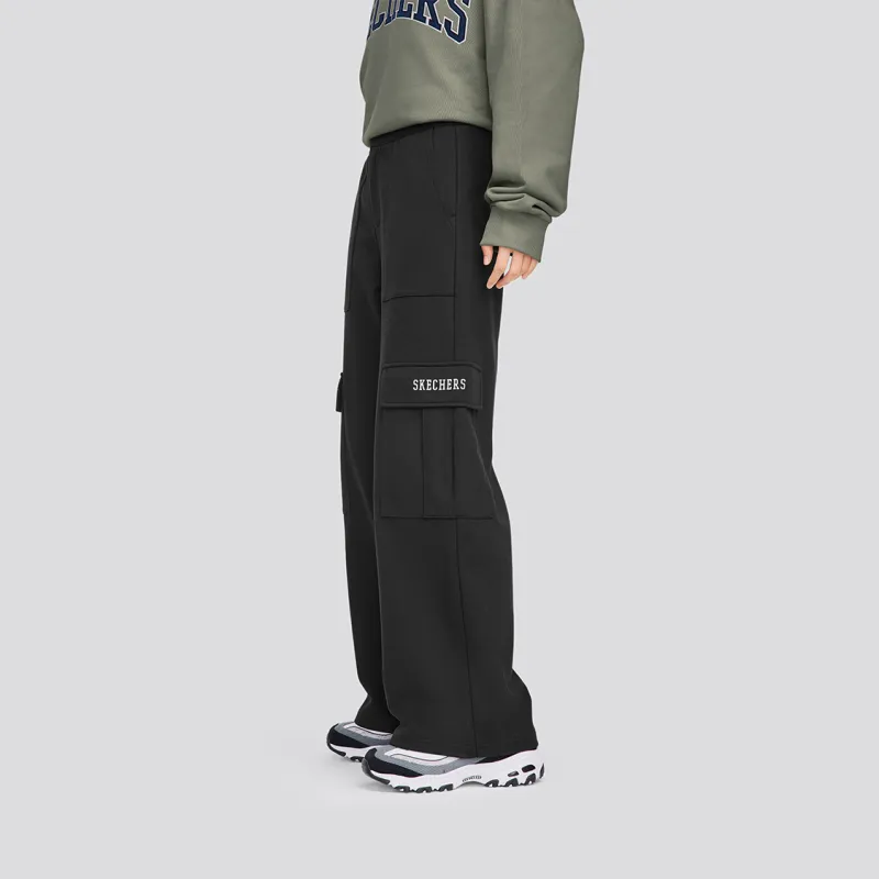 Skechers Loose Fit Cargo Pants Women's Black-2