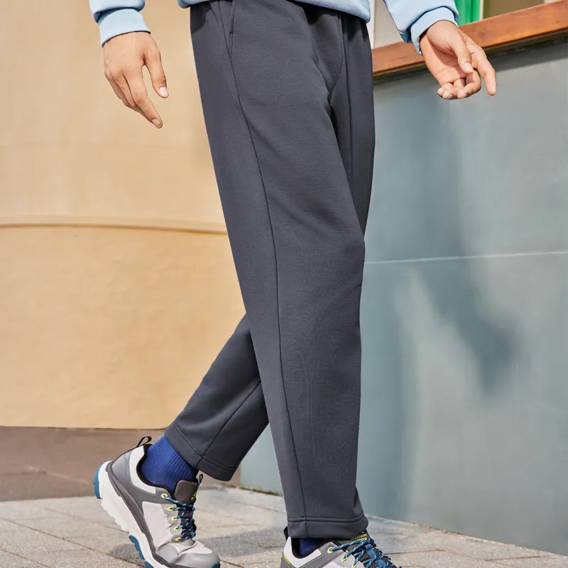 Skechers Sports Life Collection Knitted Sports Pants Men's Odyssey Gray-5