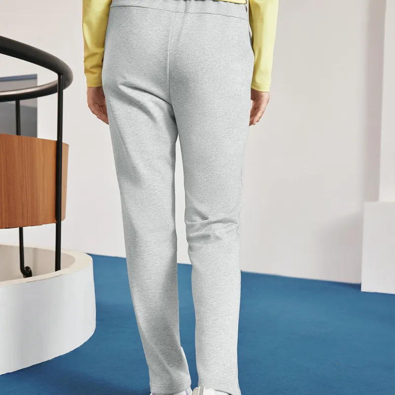 Skechers Knitted Sports Pants Women's Gray-3
