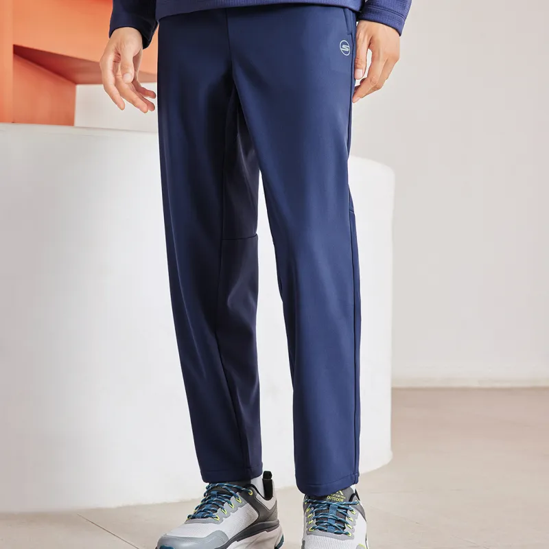 Skechers Casual Pants Men Marine Blue-4