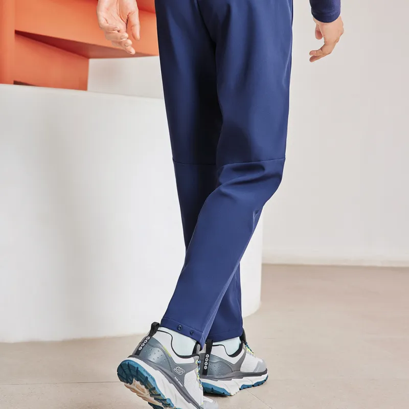 Skechers Casual Pants Men Marine Blue-5