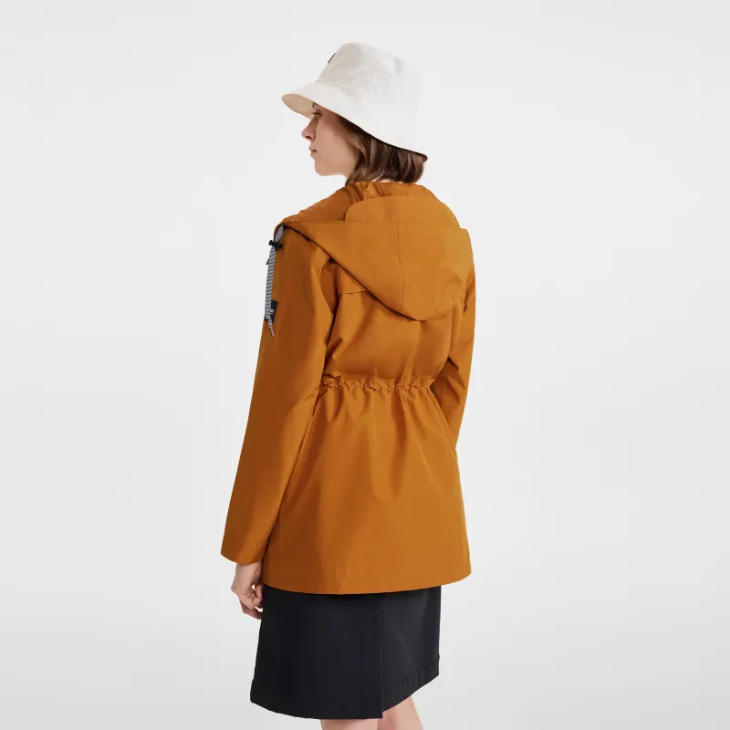 AIGLE Waterproof, Windproof, And Breathable Windbreaker Jacket Women's Ginger Yellow-6