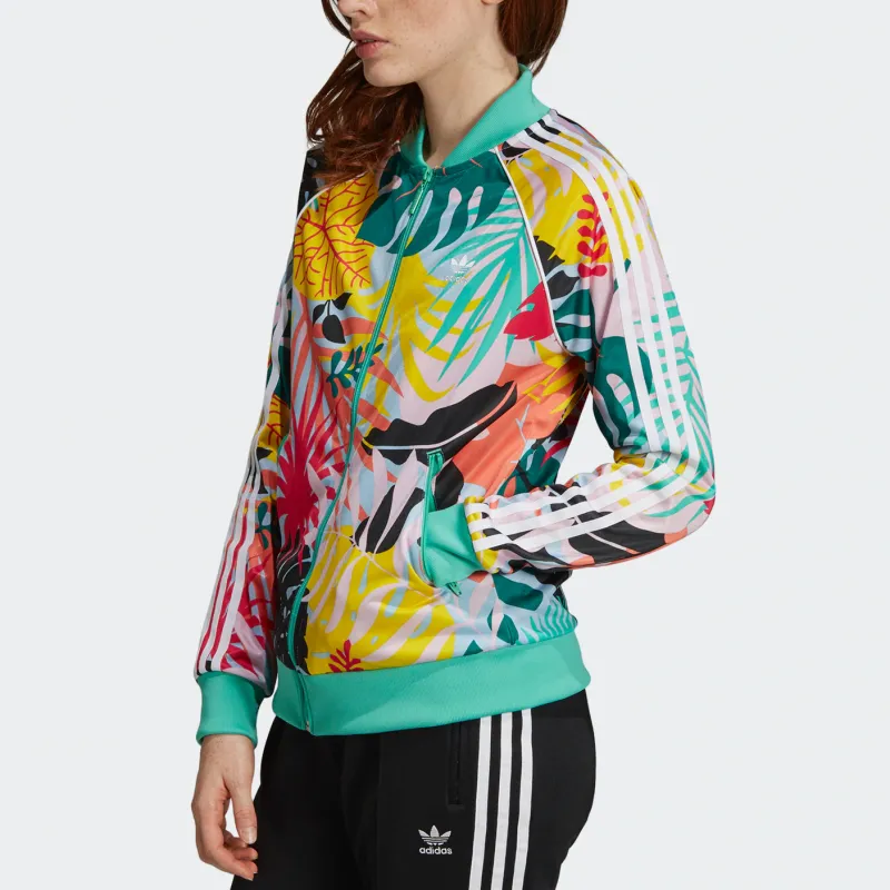 Adidas Originals Tropicalage SST Jackets Coats Women's Multicolor-5