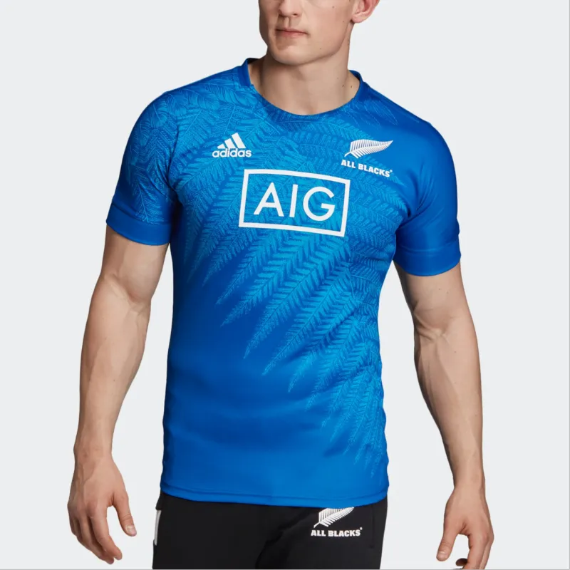Adidas Rugby Jerseys Men's Blue-2