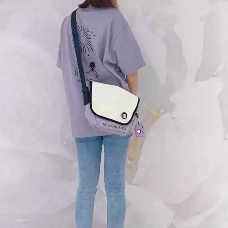 New Balance × Noritake Collaboration Fabric Shoulder Bag Crossbody Bag Regular Unisex White Purple & Color-3