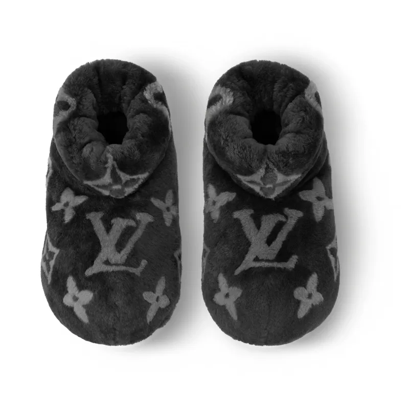 LOUIS VUITTON Lv Footprint Low Boot Black-3