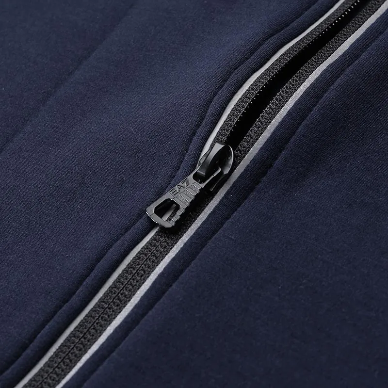 EMPORIO ARMANI FW24 Jackets Coats Men's Navy Blue-8