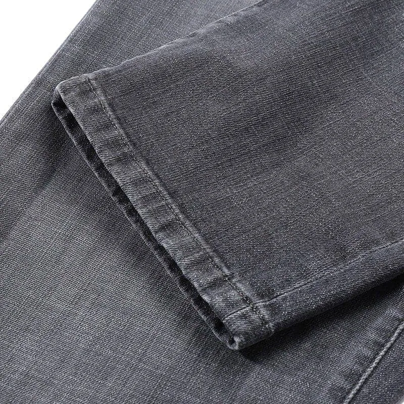 Ermenegildo Zegna Straight Leg Mid Rise Jeans-6