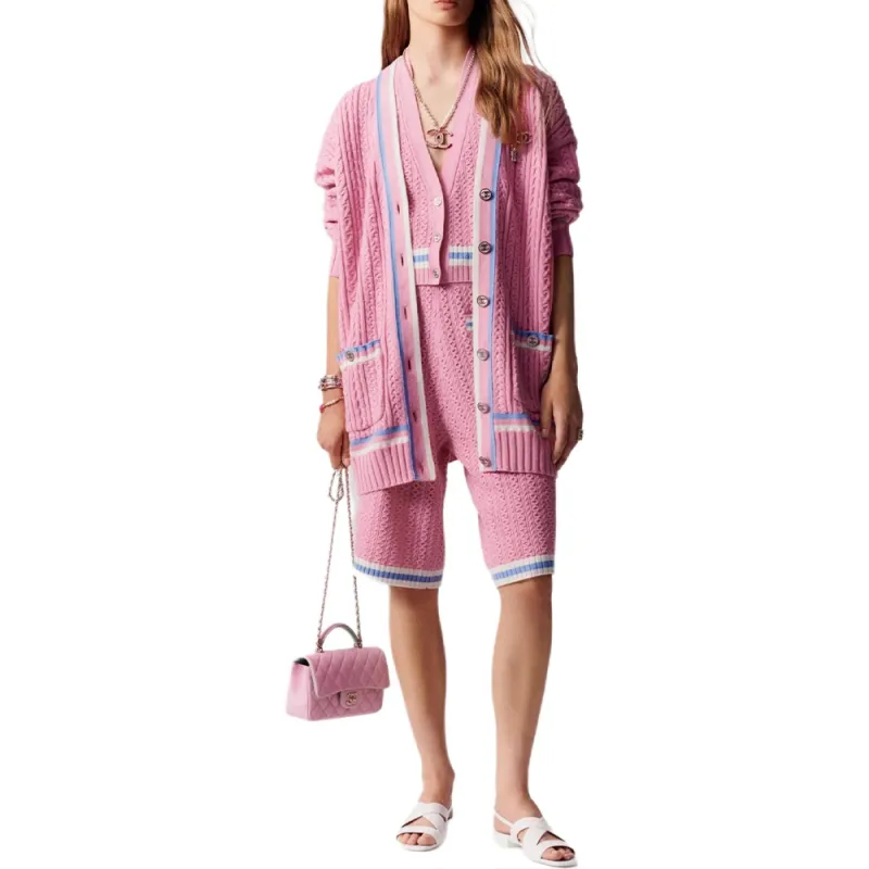 CHANEL Knitwear Women's Pink-2