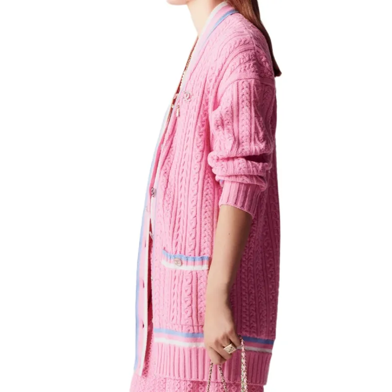 CHANEL Knitwear Women's Pink-4