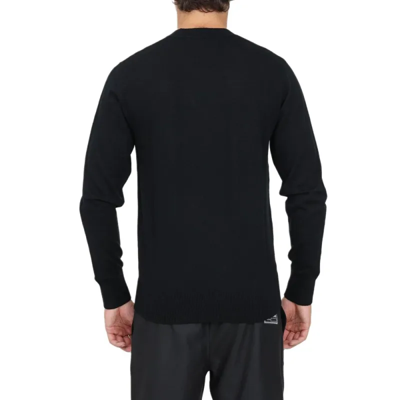 VERSACE JEANS COUTURE Logo Intarsia Knit Crewneck Jumper-4