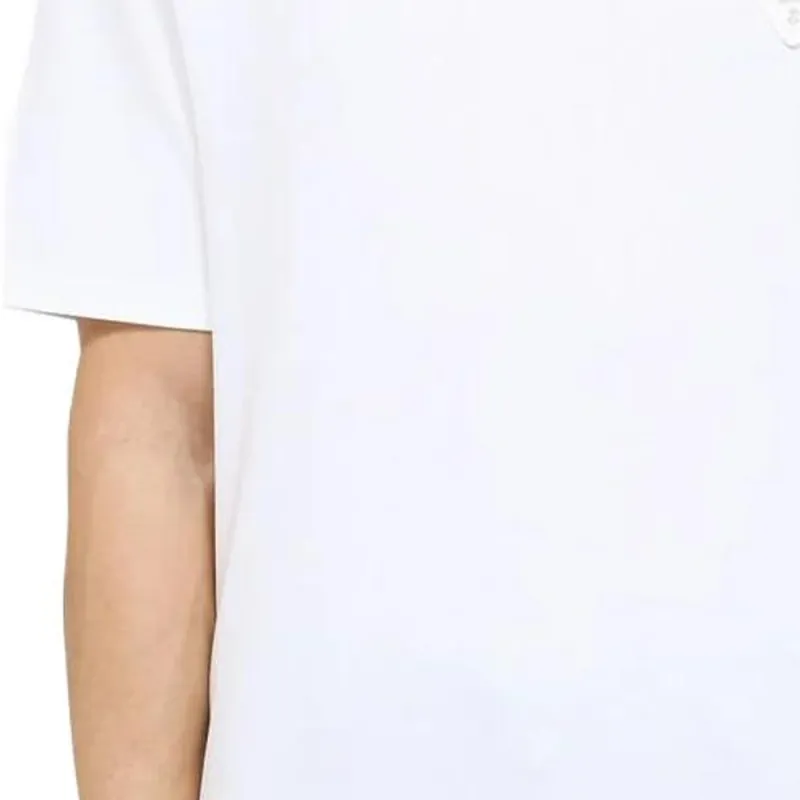 PRADA Logo Patch Crewneck T Shirt-3