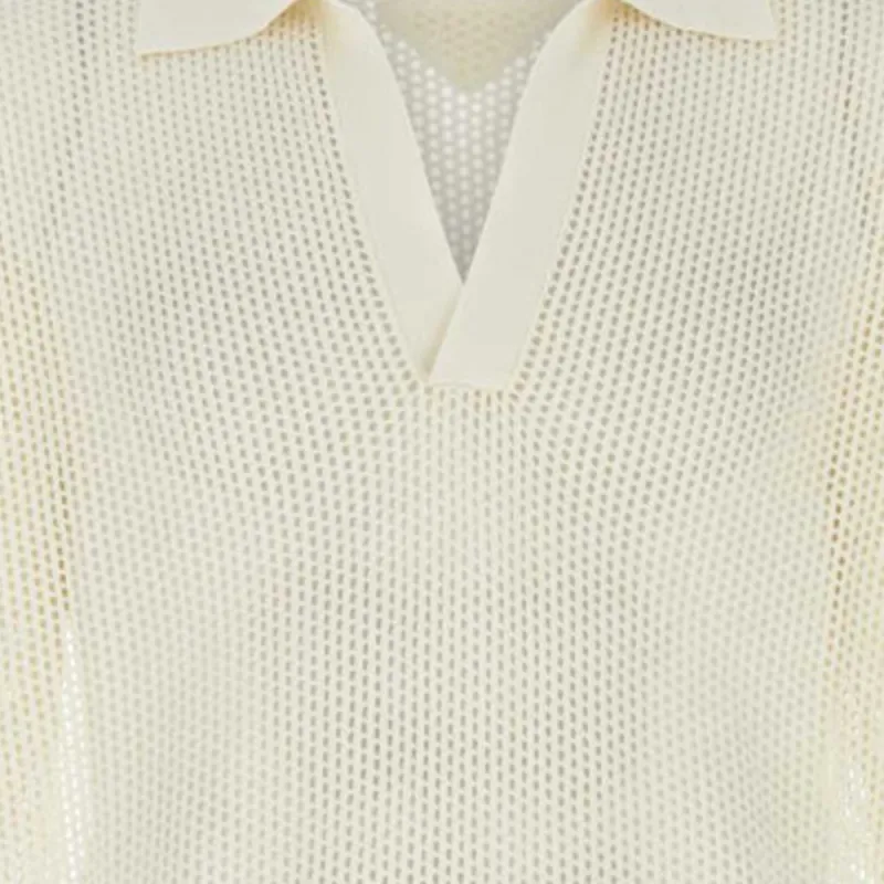 PRADA Short Sleeved Collared Cardigan-3