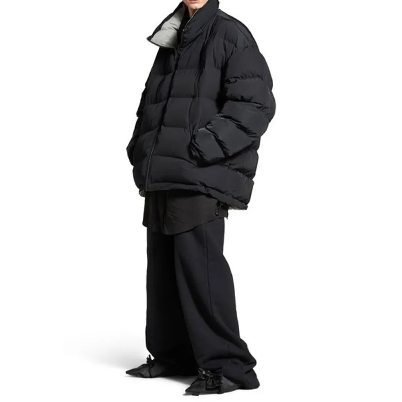 Balenciaga Cocoon Kick Reversible Puffer Jacket-4