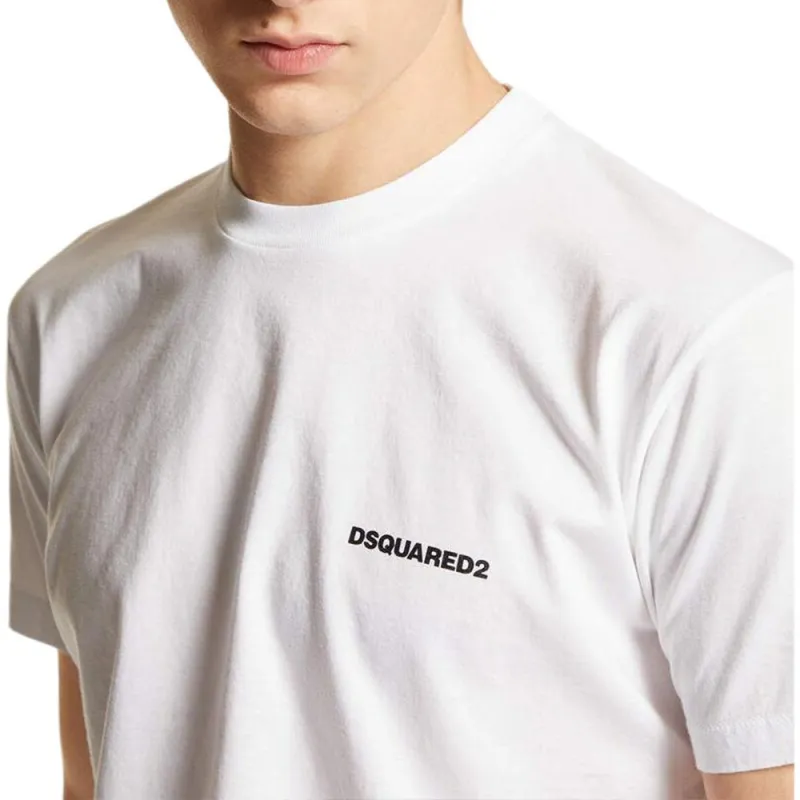 DSQUARED 2 Ceresio Map Cool Fit T-Shirt-4