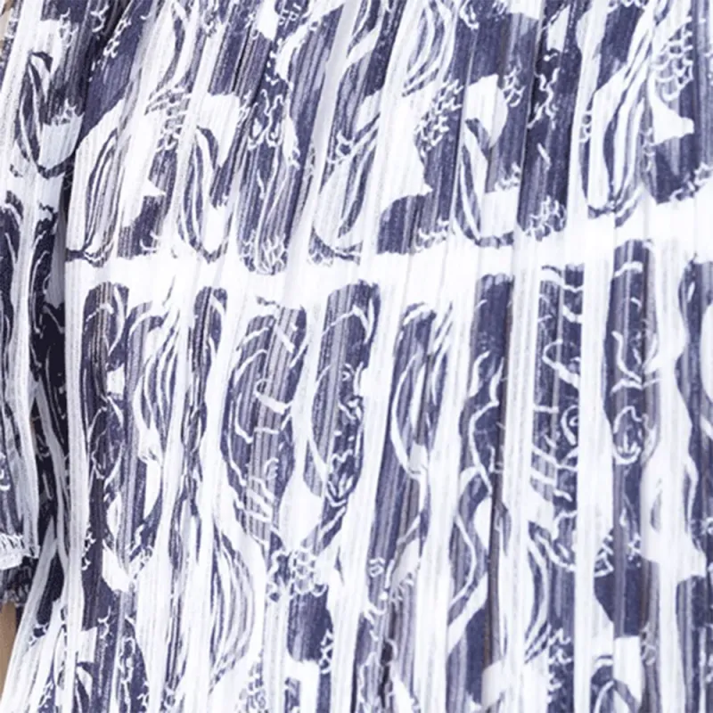 KENZO Short Sleeved Dresses Women's Blue-4