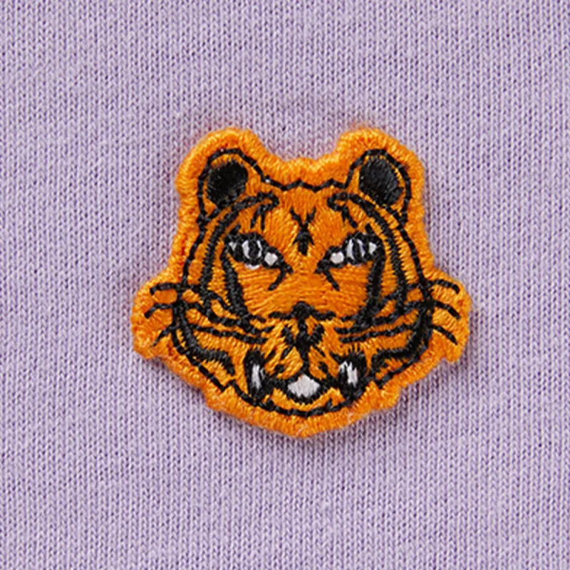 KENZO Classic Tiger Head T-Shirt Women's Purple-2
