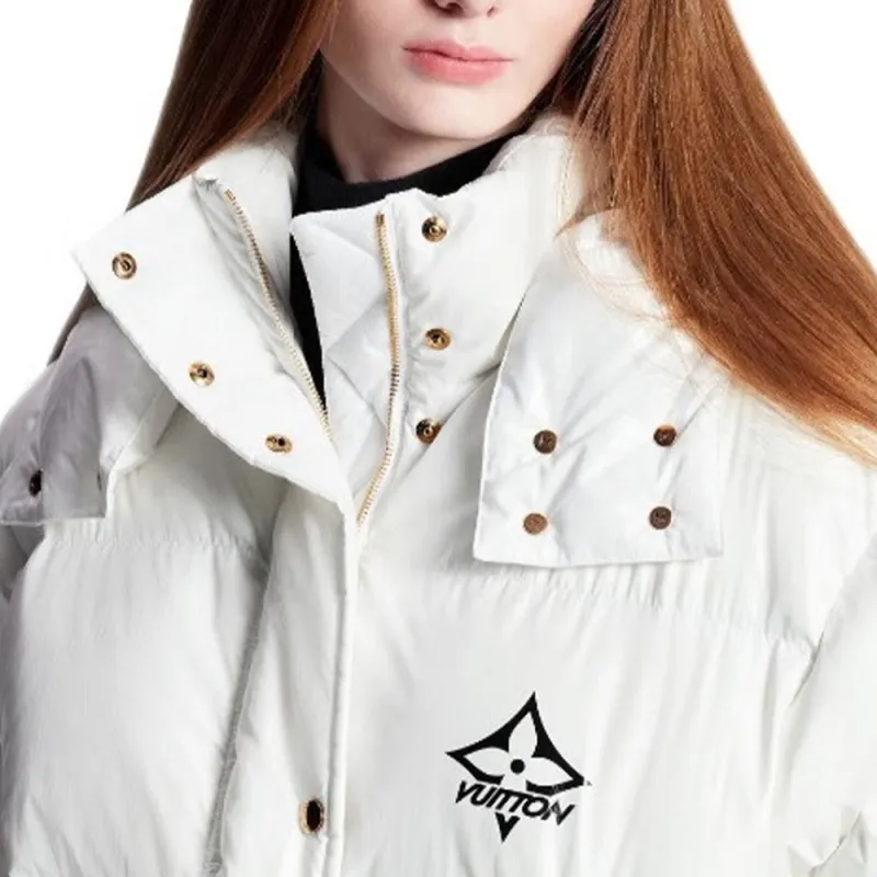 LOUIS VUITTON Down Jacket Women's White-2