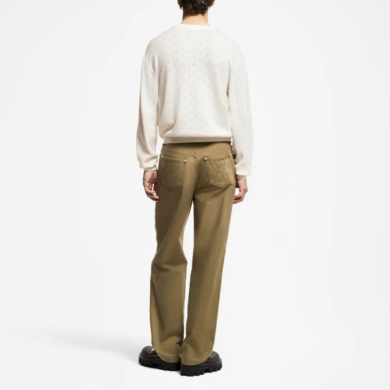LOUIS VUITTON Denim Workwear Pants-3