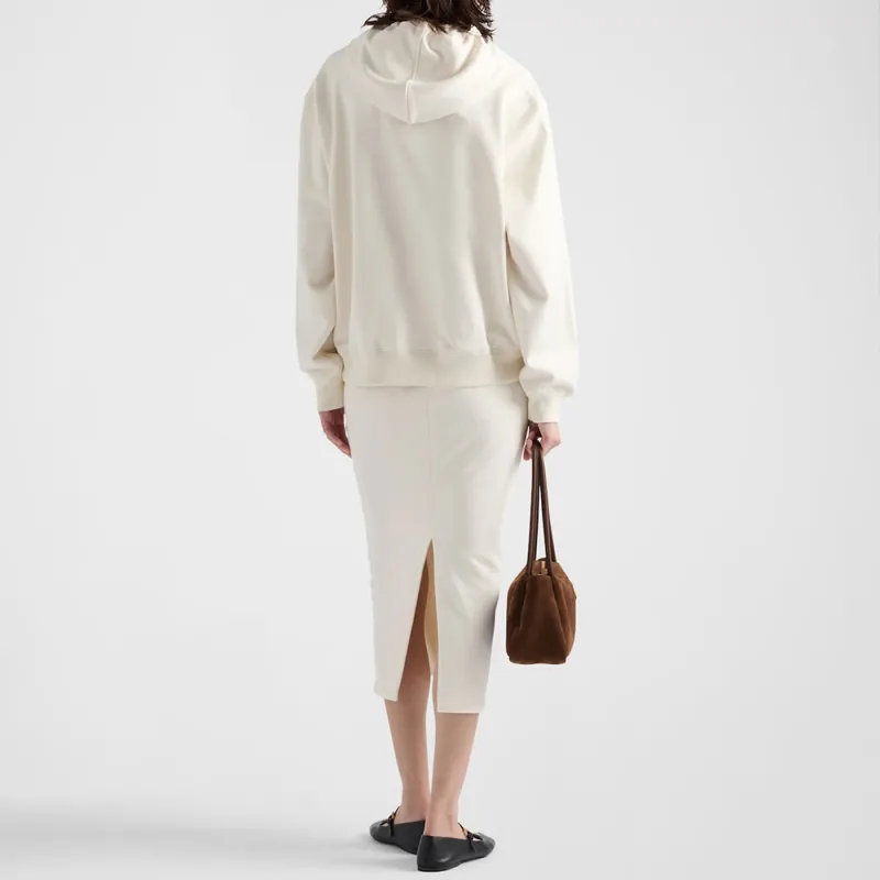 PRADA FW24 Sweatshirt Women's White-2