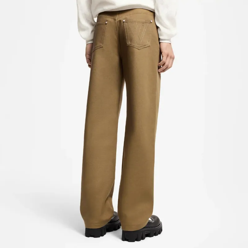 LOUIS VUITTON Denim Workwear Pants-4