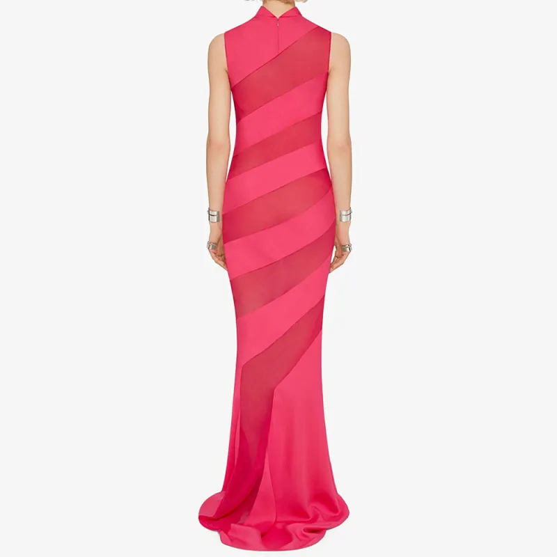 GIVENCHY Sleeveless Dress Women's Red-2