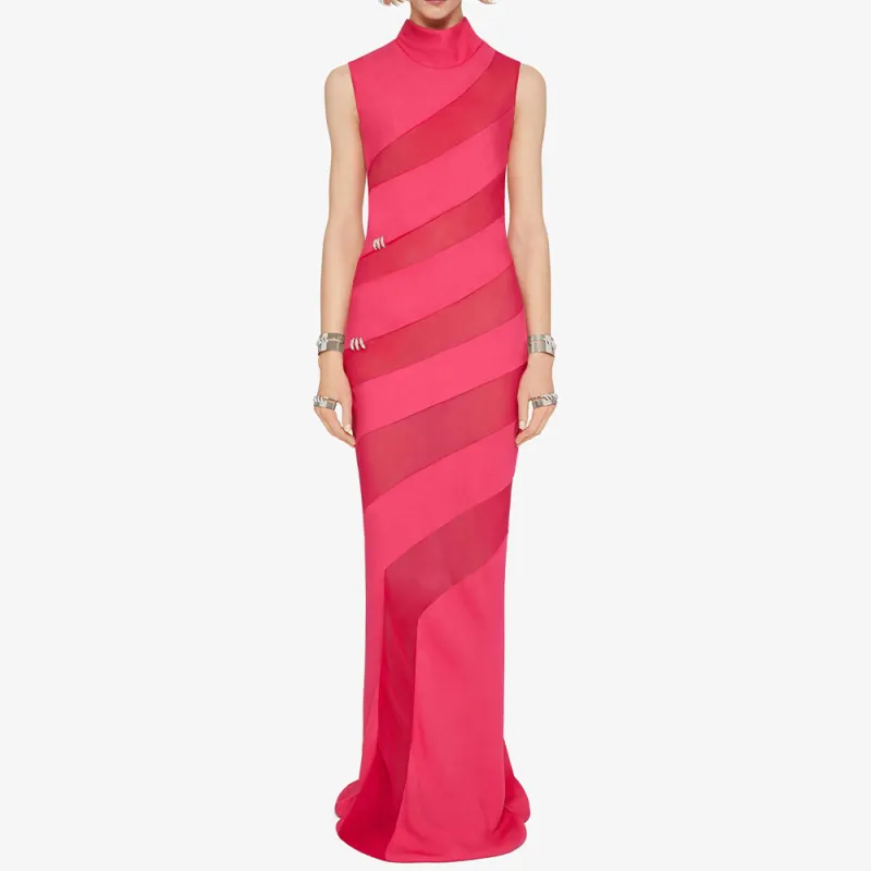 GIVENCHY Sleeveless Dress Women's Red-1