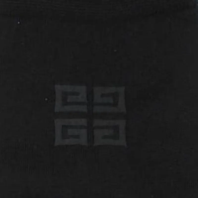 GIVENCHY Knee-High Socks Men's 1 Pack Black-4