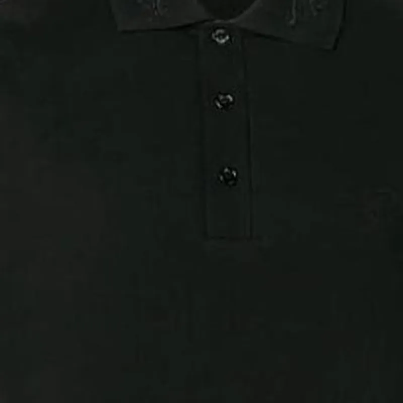 VERSACE Polo Shirts Men Black-3