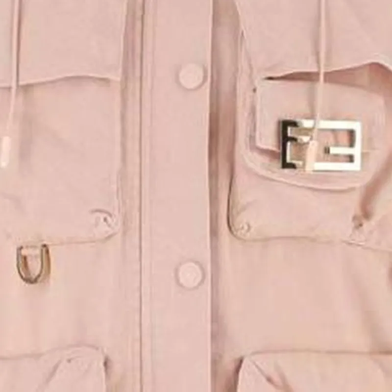 FENDI Jackets Women's Pink-3