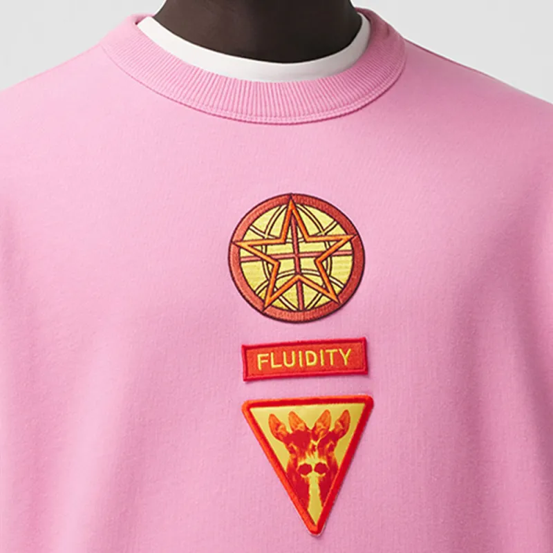 Burberry Sweatshirts Men Bubble Gum Pink Red-4