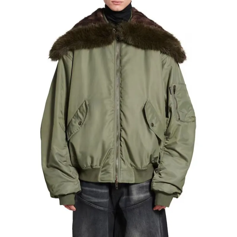 Balenciaga Jackets & Coats Women's Green-2