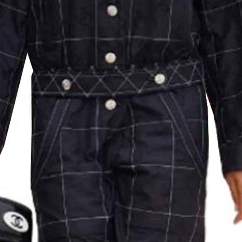 CHANEL Jumpsuits Women's Black-4