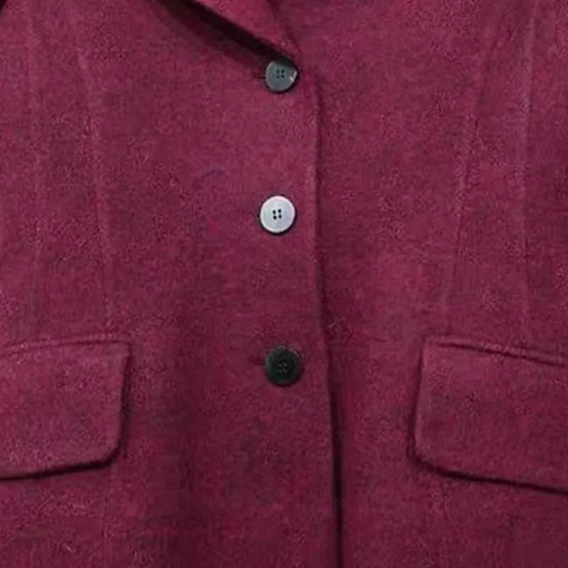 DIOR Jackets Coats Women's Burgundy-4