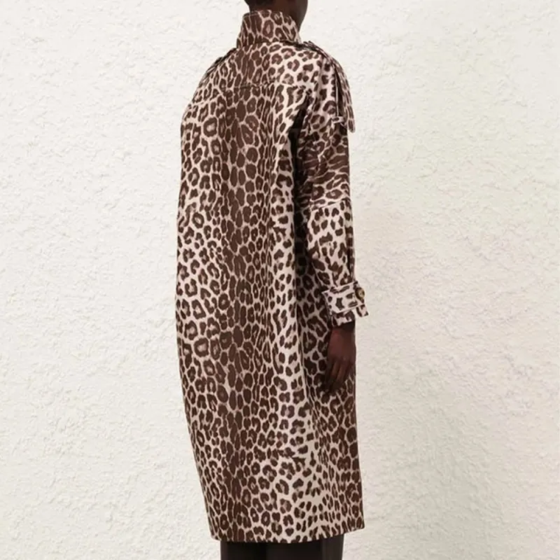 Zimmermann Animal Print Coat-3