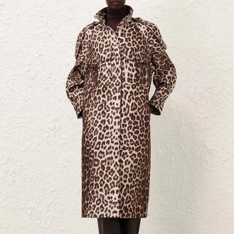 Zimmermann Animal Print Coat-1