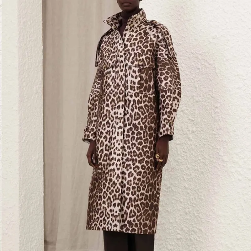 Zimmermann Animal Print Coat-2