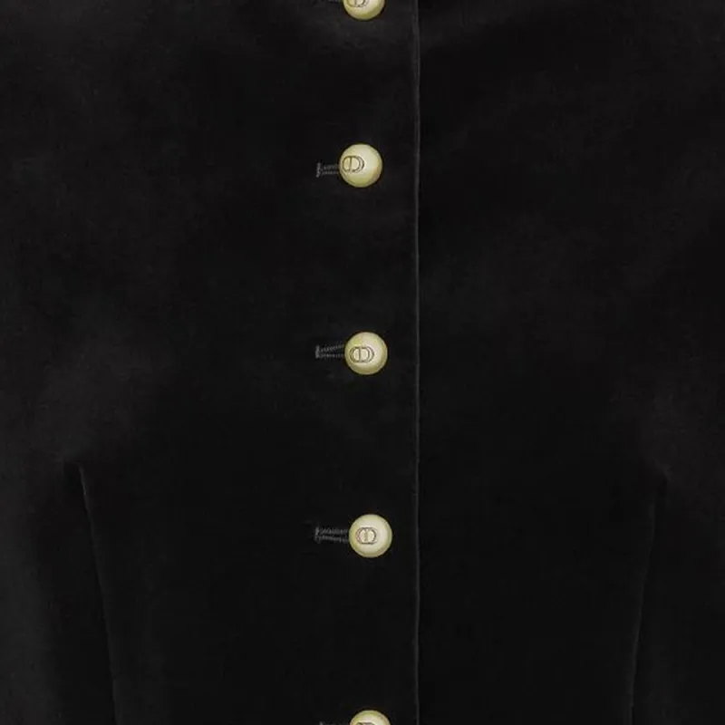DIOR FW24 Jackets Coats Women's Black-3