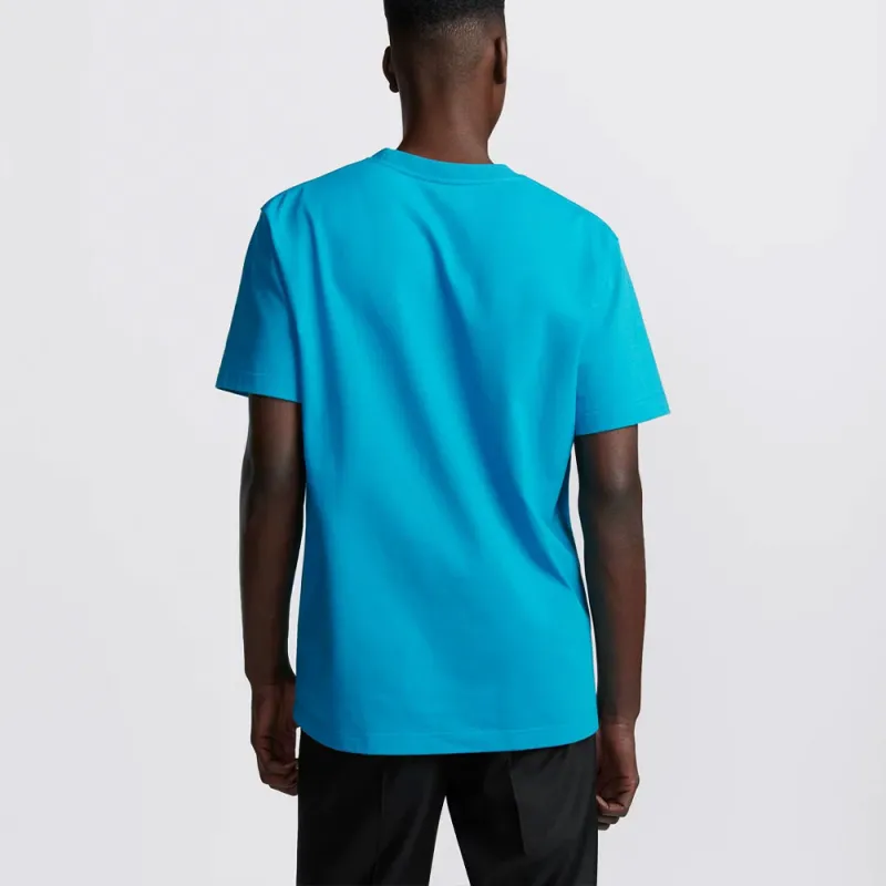 DIOR T-Shirts Men Sky Blue-4