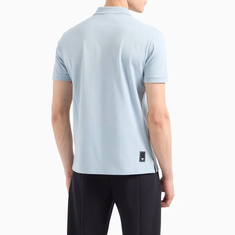 EMPORIO ARMANI Travel Essentials Piqué Polo Shirt-2